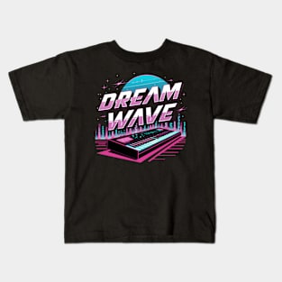 Funny Synthwave Dreams 80's Retro Kids T-Shirt